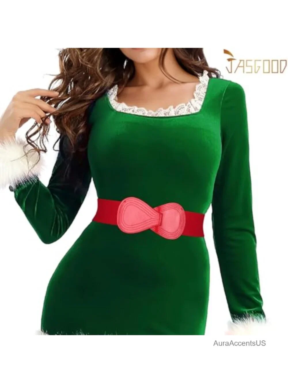 Wide Elastic Stretch Waist Belt with Interlocking Buckle - Vintage Style